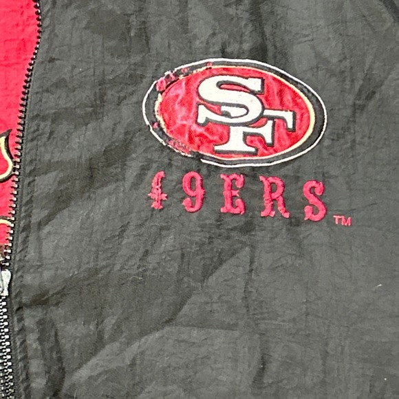Vintage 49ers Pro Layer NFL Reversible Coat Size:XXL - Picture 6 of 9